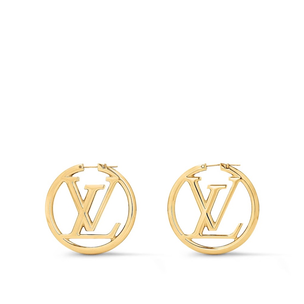 Louis Vuitton Louise Hoop GM Earrings